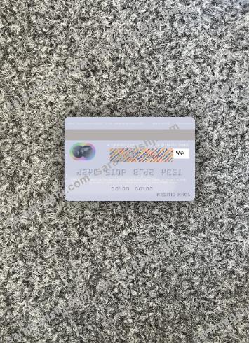Nepal Rastriya Banijya Bank (RBB) mastercard photolook back